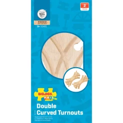 Bigjigs Houten Rails - 2-zijdige Links/rechts Splitsing Outlet