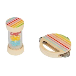 Bigjigs Houten Schud- en Rolset, 2st. Online