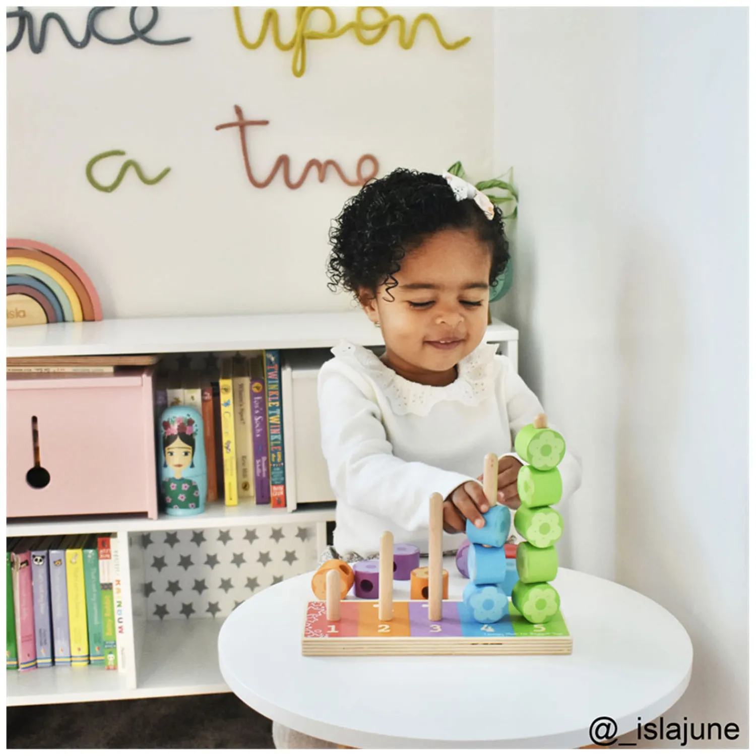 Bigjigs Houten Stapelspel Bloemen, 16dlg. Best