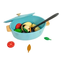 Houten Stoofpannen Speelset, 17dlg.>Bigjigs Sale