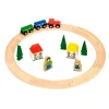 Bigjigs Houten Treinset Junior, 20dlg. Discount