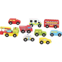 Houten Voertuigen, 9st.-Bigjigs Online