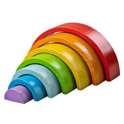 Klein Houten Regenboog Stapelspel, 11dlg.-Bigjigs