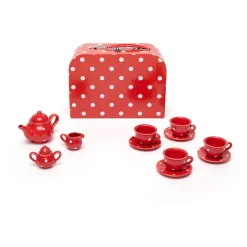 Porseleinen Theeservies in Opgbergkoffer, 12dlg.><noscript><img width=