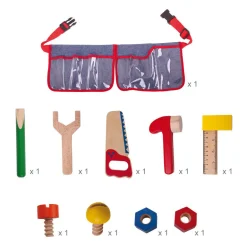 Bigjigs Rode Gereedschapsgordel Hot