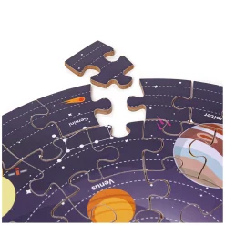 Vloerpuzzel Zonnestelsel Rond, 39cm><noscript><img width=