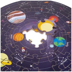 Vloerpuzzel Zonnestelsel Rond, 39cm><noscript><img width=