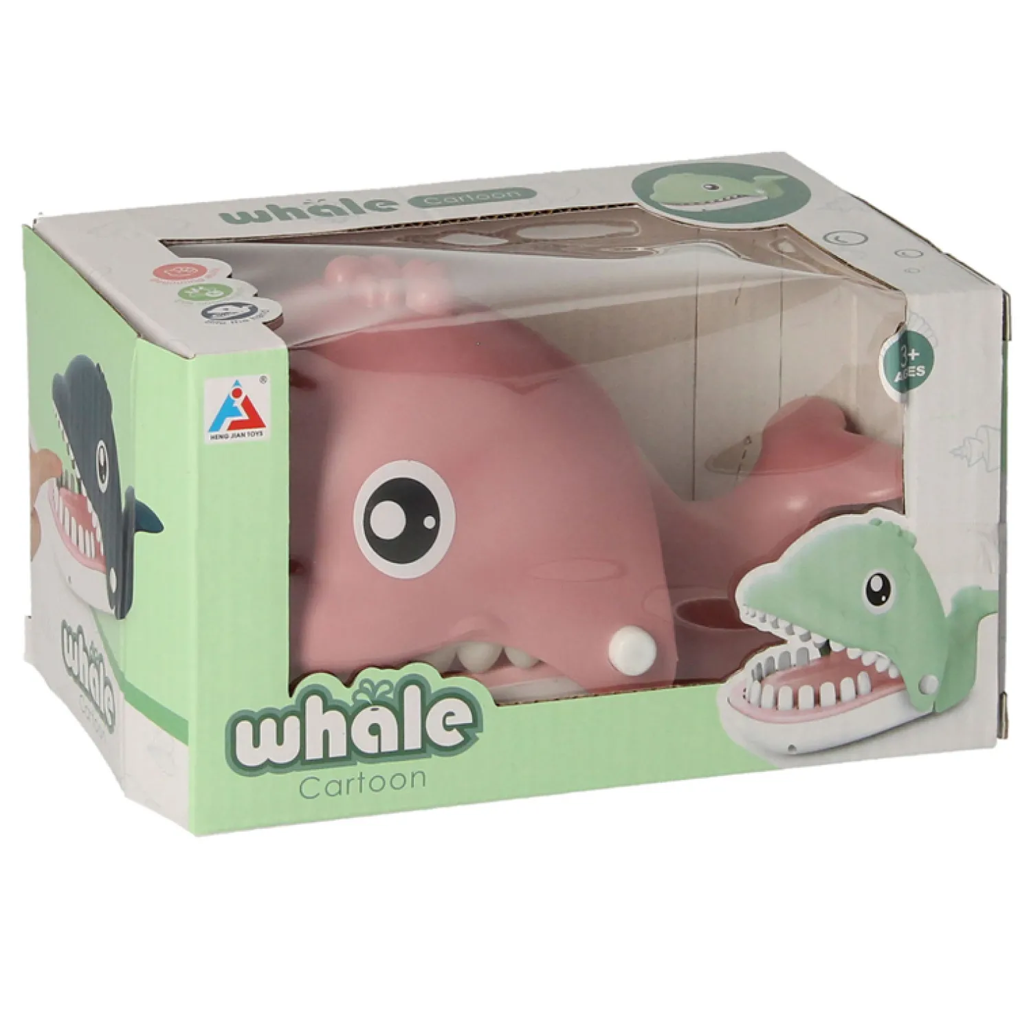Bijtende Walvis Roze Spel- Best