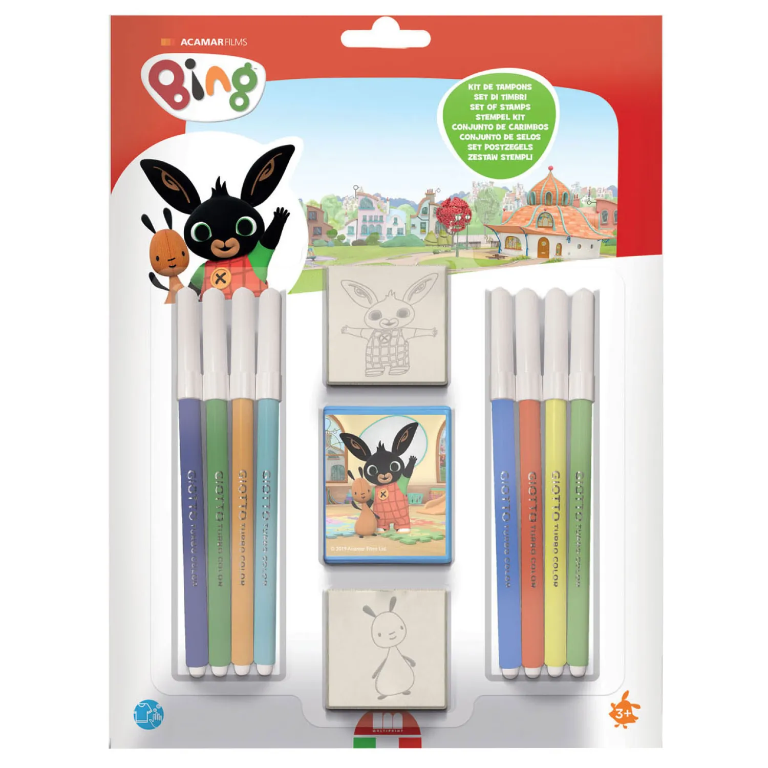 Multiprint Bing Stempelset, 11dlg. Discount