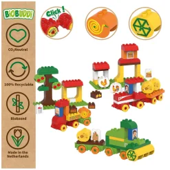 BiOBUDDi Education BIG Bouwblokken - Op de Boerderij Discount
