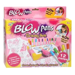 Blaaspennenset met Pompje Fantasy Discount