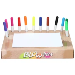 Blaaspennenset met Pompje Dinosaurus New