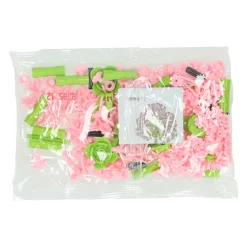 Bloemen Bouwset Roze - 227dlg.- Clearance