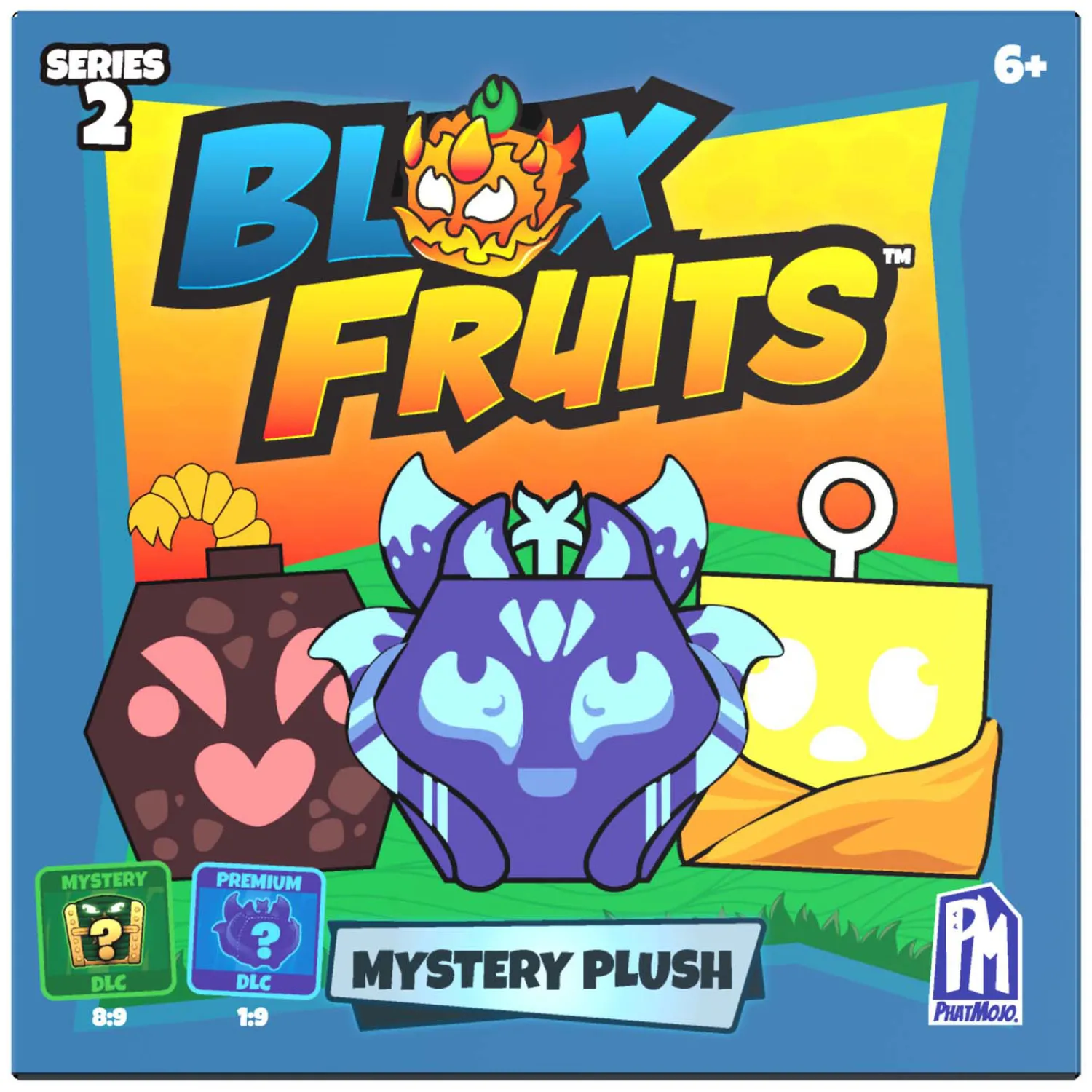 Boti Blox Fruit Verzamelbare Knuffel Pluche, 10cm Clearance