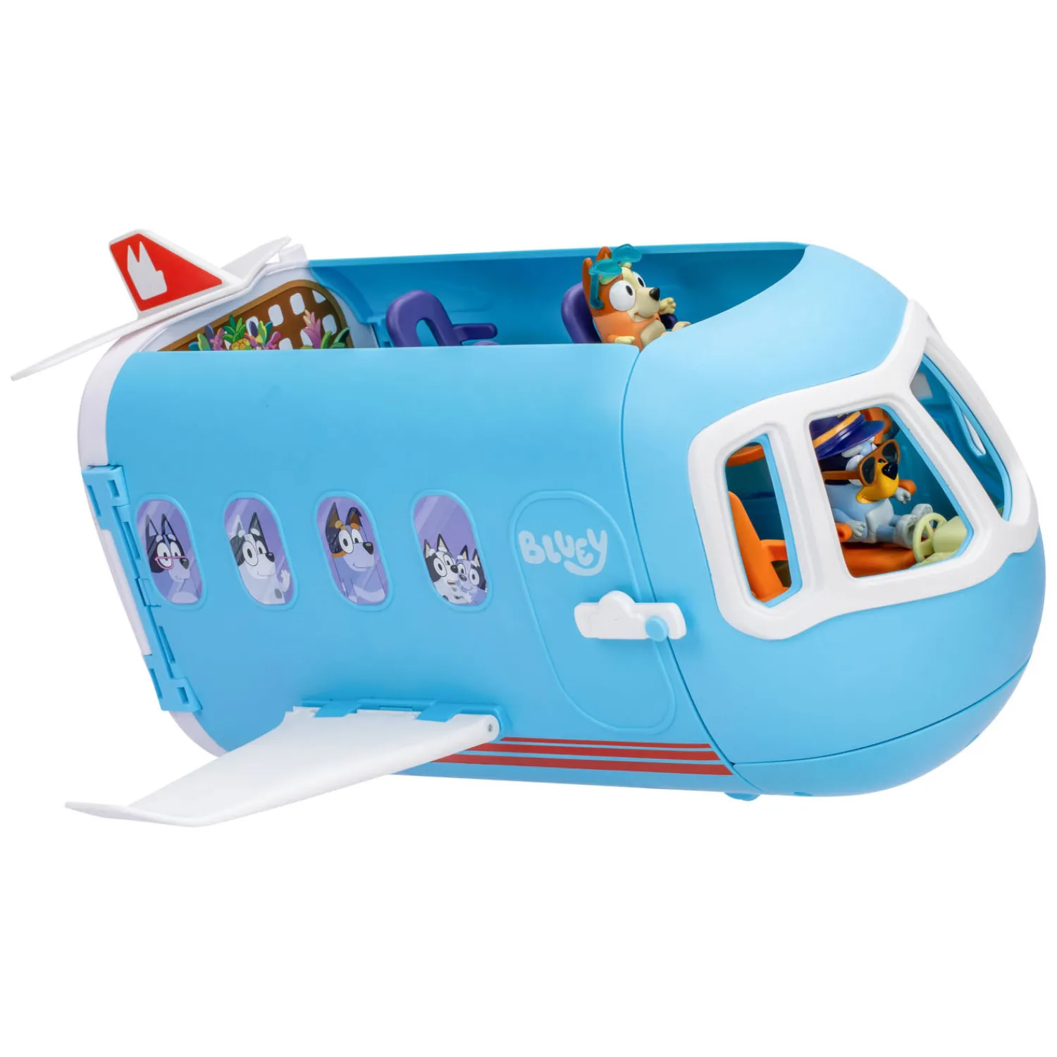 Bluey 3in1 Vliegtuig met 2 Speelfiguren>Moose Toys Hot