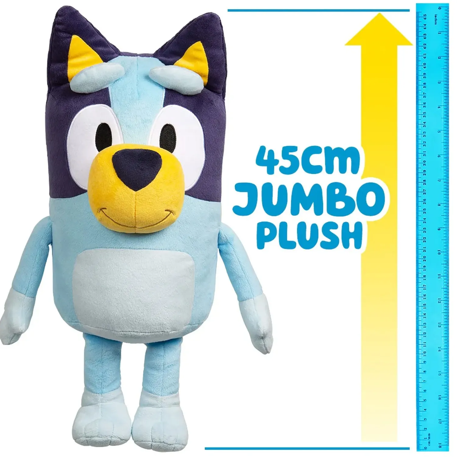 Spectron Bluey Jumbo Pluchen Knuffel, 46cm