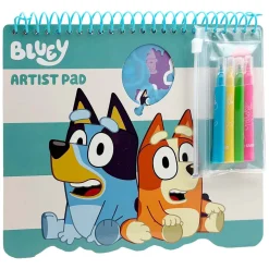 Bluey Kleurblok met Stencils en Sjablonen- Online