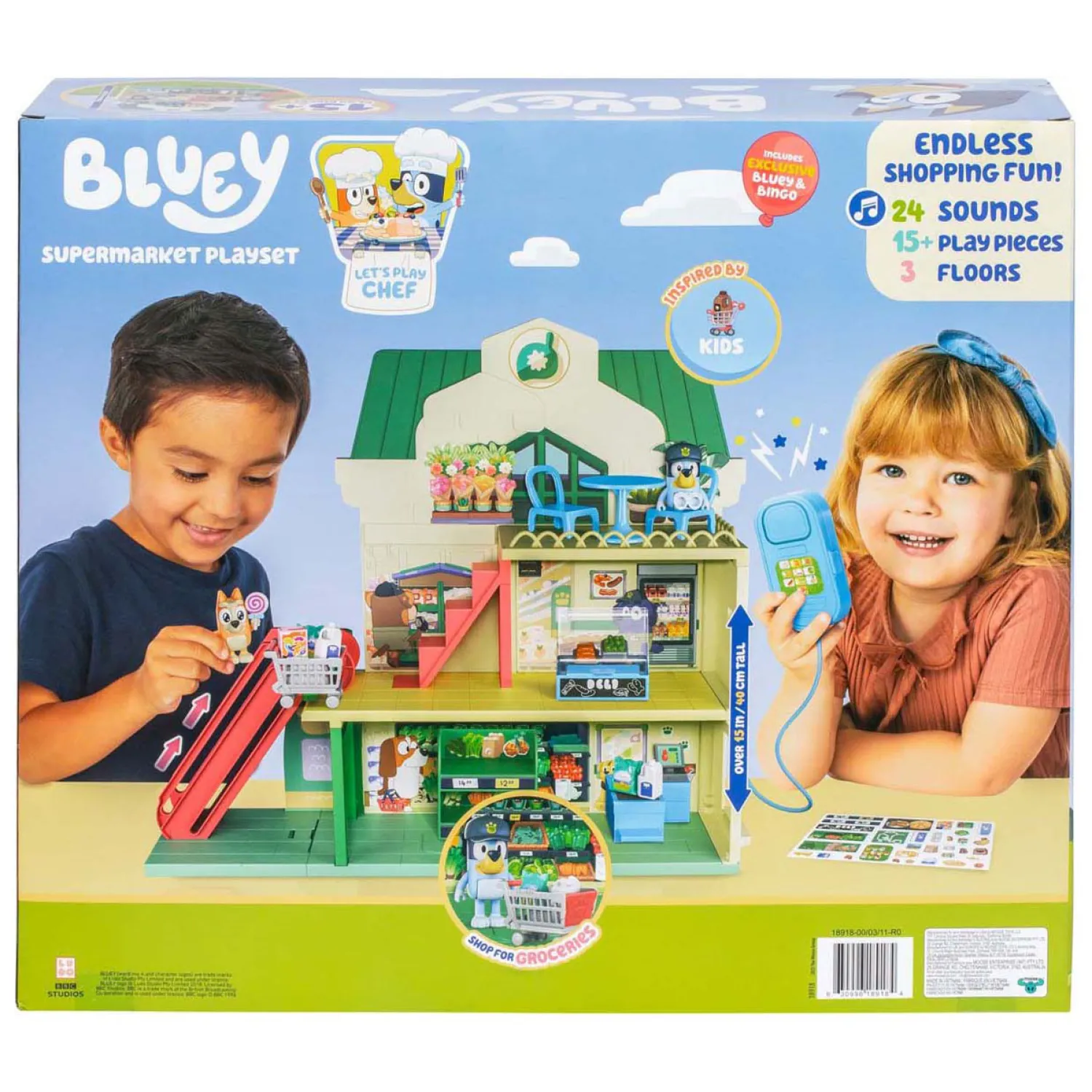 Spectron Bluey Lets Play Chef - Supermarkt Speelset Best