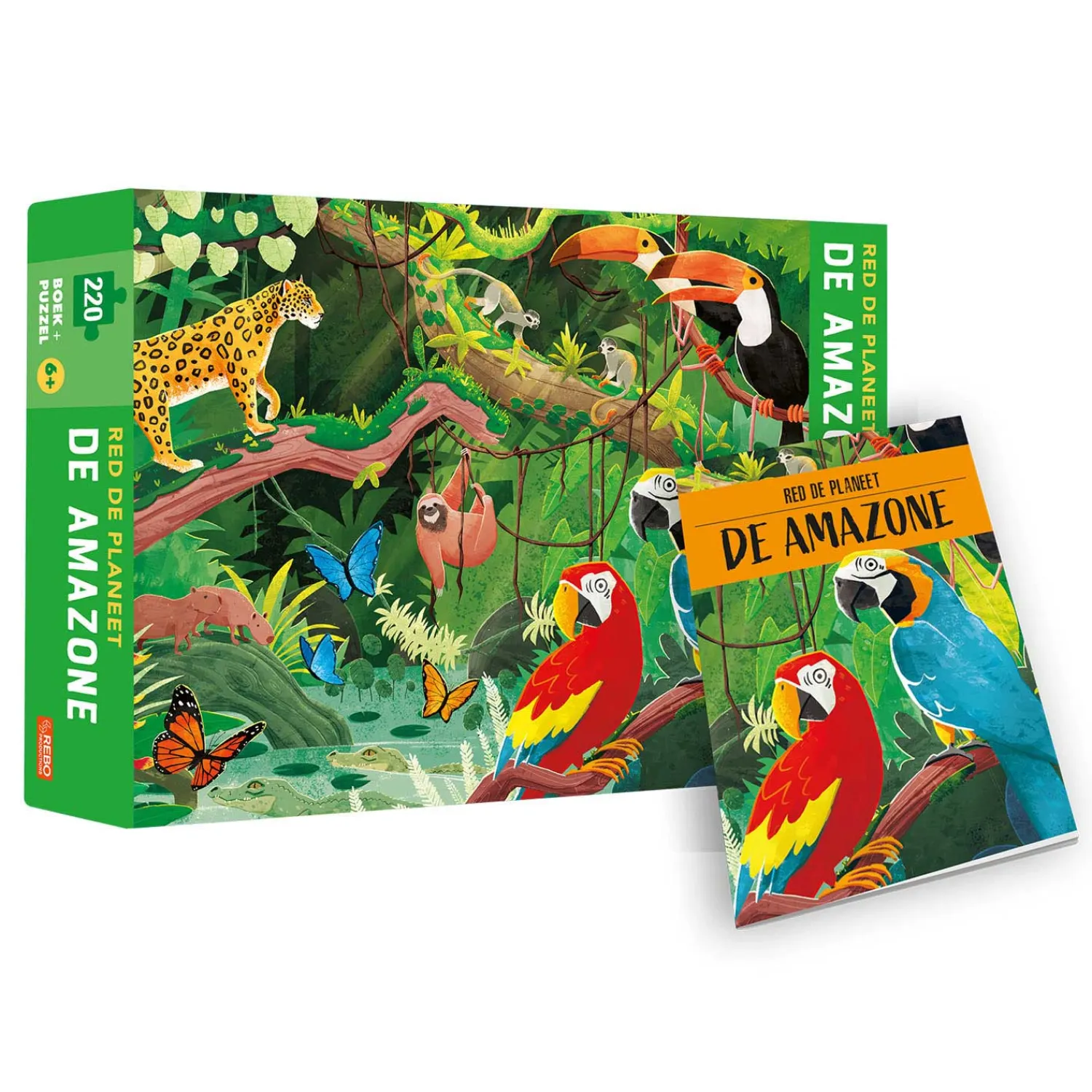 Boek en Puzzel - De Amazone>Rebo Publishers Sale