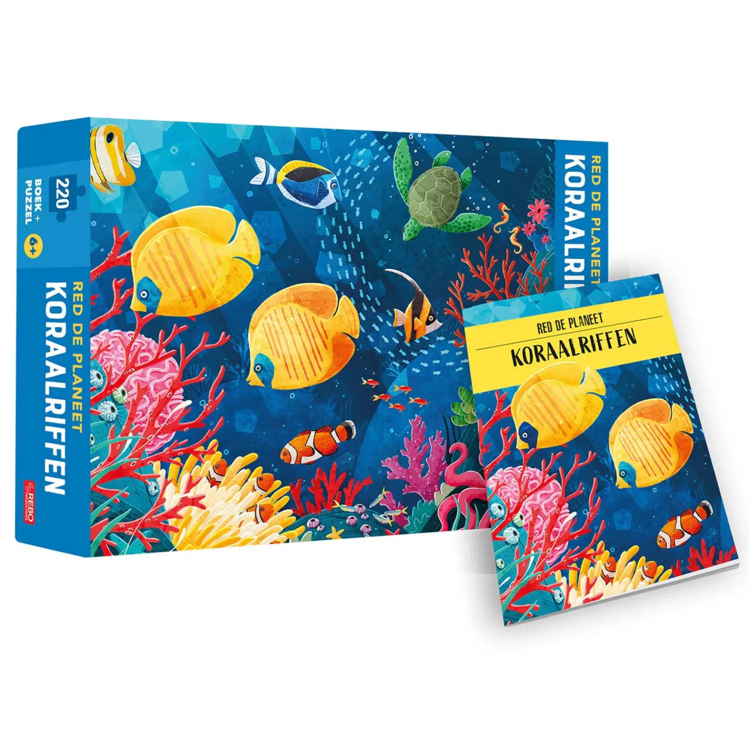 Boek en Puzzel - Koraalriffen>Rebo Publishers