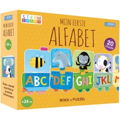 Rebo Publishers Boek en Puzzel - Mijn Eerste Alfabet Clearance
