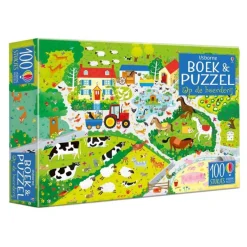WPG uitgevers Boek en Puzzel Op de Boerderij Clearance