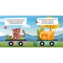 Lantaarn Publishers Boek en Puzzeltrein Babydieren Sale