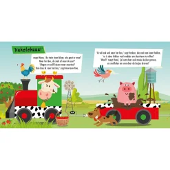 Boek en Puzzeltrein Boerderijdieren><noscript><img width=