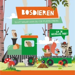 Boek en Puzzeltrein Bosdieren>Lantaarn Publishers Sale