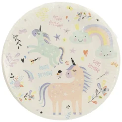 Borden Unicorns & Rainbows, 8st.>Folat BV Outlet