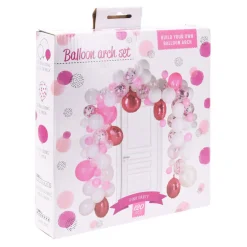 Bouw je Eigen Ballonnenboog Set Roze, 120dlg.- Best