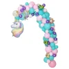 Bouw je Eigen Ballonnenboog Set Unicorn, 120dlg.>