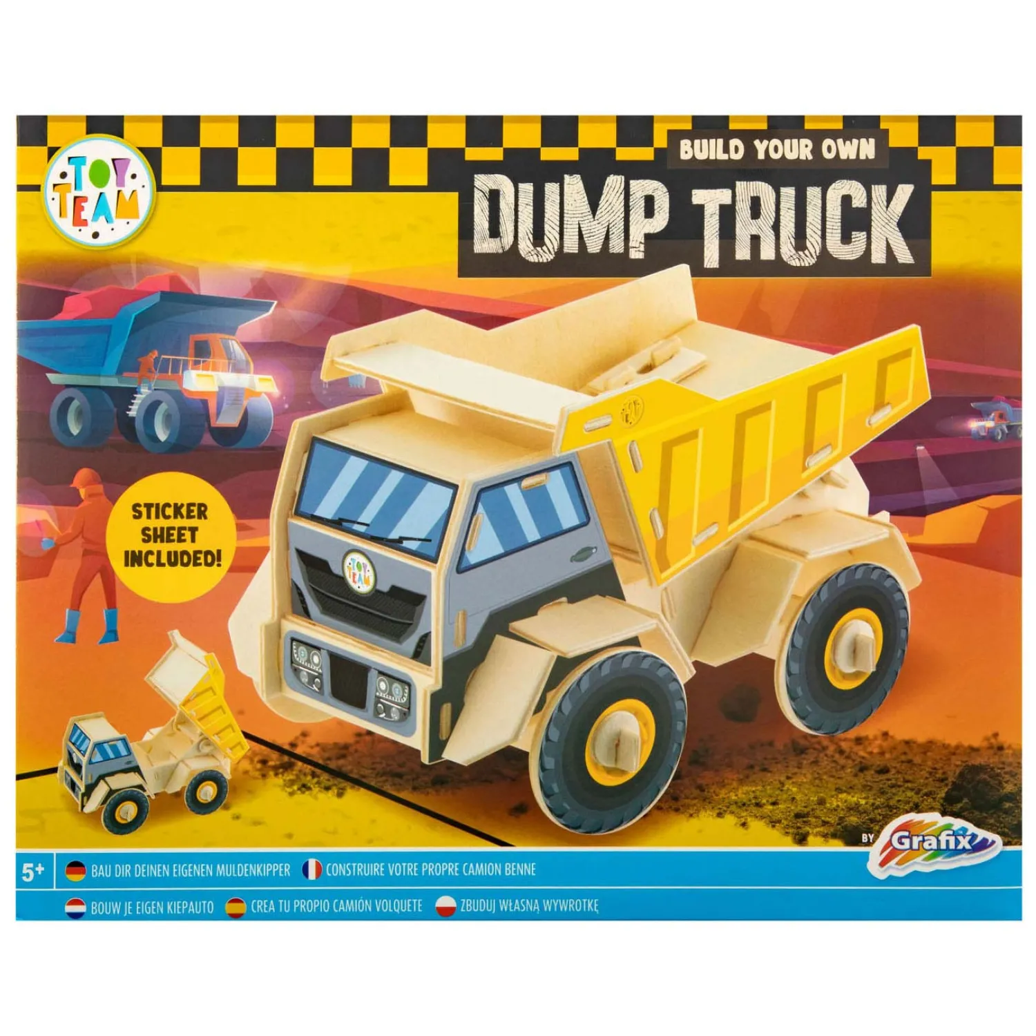 Bouw je eigen Houten 3D-Voertuig>Creative Craft Group New