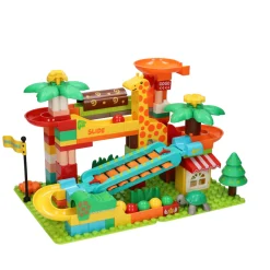 Bouwblokken Muzikale Ballenbaan Jungle - 109dlg.- Outlet