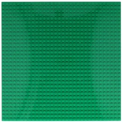 Bouwplaat voor Miniblokjes Groen - 25x25cm>
