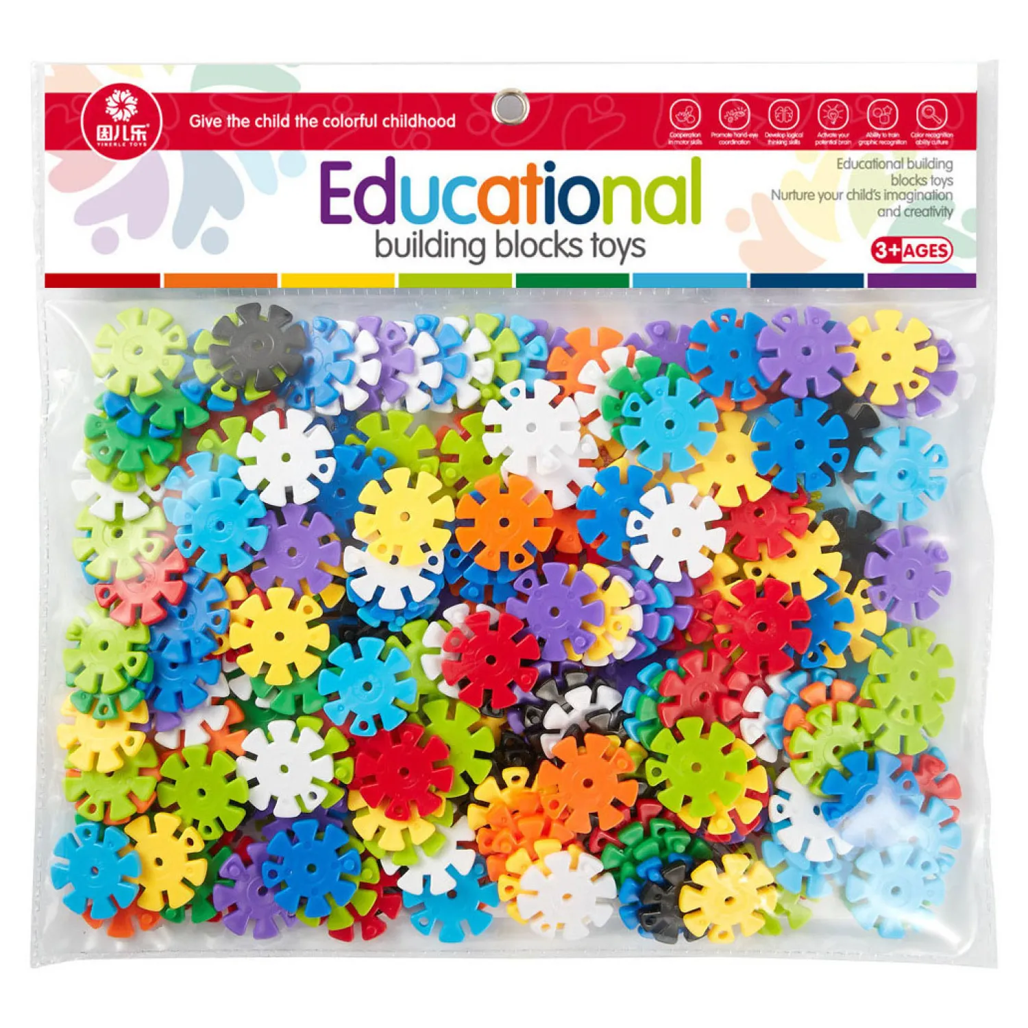 Bouwschijfjes Klein, 198dlg.> Discount