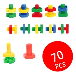 Bouwschroeven in Opbergbox, 70dlg.> Clearance