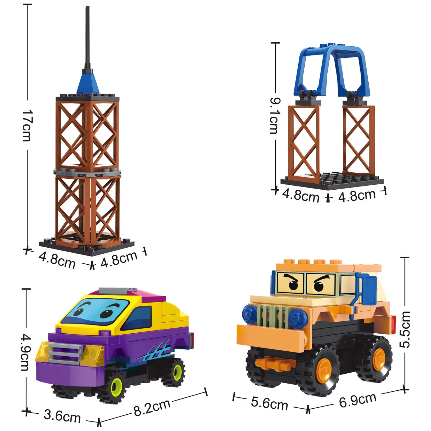Bouwset Auto - 129dlg.>