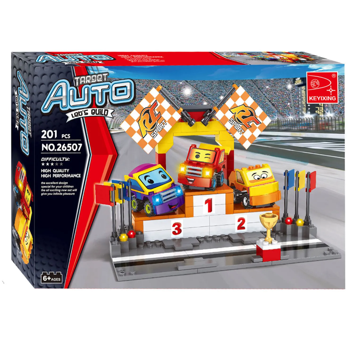 Bouwset Auto - 201dlg. Best