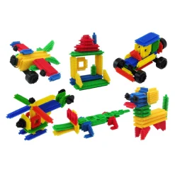 Bouwset Borstelblokken - 136dlg- Hot