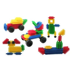 Bouwset Borstelblokken - 136dlg- Hot