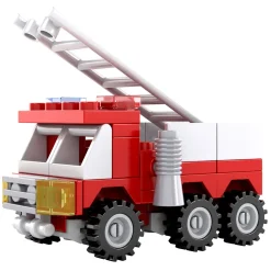 Bouwset Brandweer Ladderwagen - 63dlg. Hot