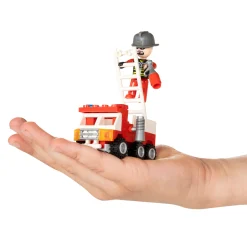 Bouwset Brandweer Ladderwagen - 63dlg. Hot