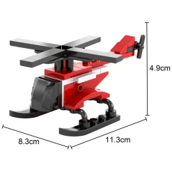 Bouwset Brandweerhelikopter - 41dlg.- Sale