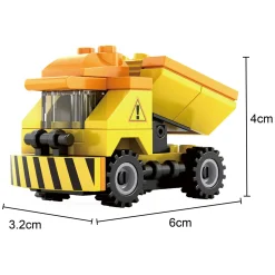 Bouwset Constructie Kiepwagen - 45dlg. Outlet