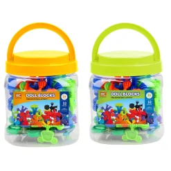 Bouwset Dierenvormpjes in Opbergbox, 32dlg.><noscript><img width=