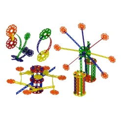 Bouwset Flexibele Staafjes en Schijven - 480dlg- New