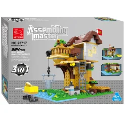 Bouwset 3in1 (Boom) Huis - 384dlg.> Sale