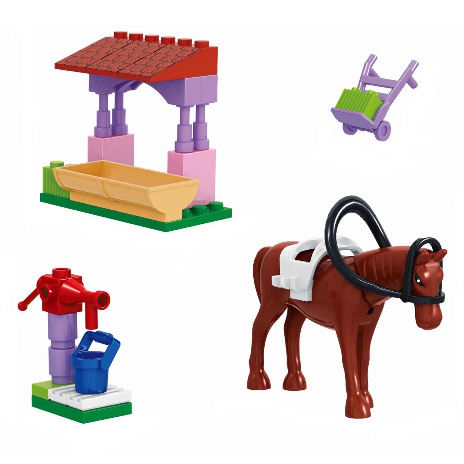 Bouwset Paarden Verzorging - 45dlg.- Best