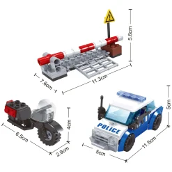 Bouwset Politie Roadblock - 127dlg.><noscript><img width=